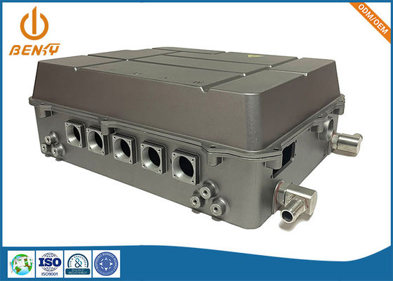 ชิ้นส่วนหล่อแรงดันสูงอลูมิเนียม OEM สำหรับตู้รถพลังงานใหม่