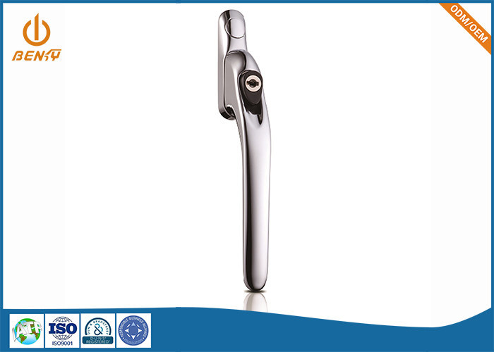 Zamak 5 Zinc หล่อตาย มือจับหน้าต่างแบบอินไลน์ไม่ล็อค