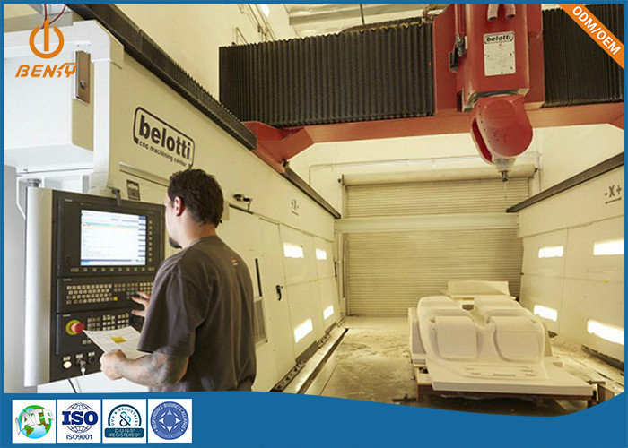 OEM 5 แกน CNC Machining ชิ้นส่วนรถยนต์ Plastic Metal Rapid Prototyping