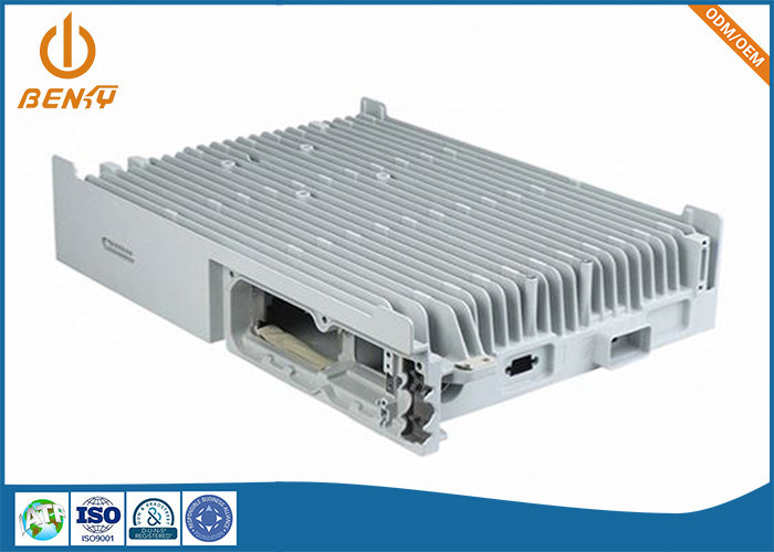 OEM AlSi12 Die Cast Case ชิ้นส่วนอุปกรณ์สื่อสารอลูมิเนียม