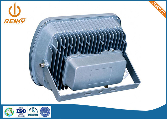 ADC12 A380 ที่อยู่อาศัยไฟ LED น้ำท่วม Custom Die Cast Aluminium Alloy