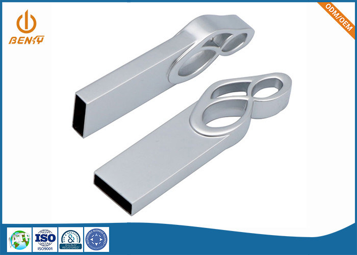 ISO TS16949 EICC Zinc หล่อตาย Gun ไดรฟ์ปากกาแฟลช USB Shell