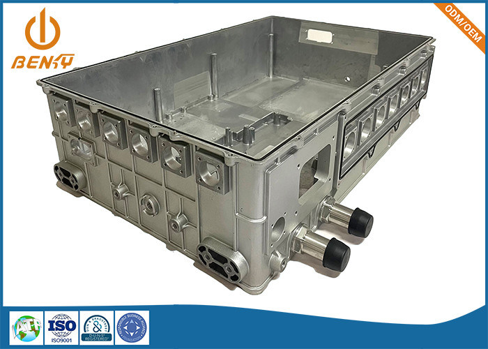 กล่องควบคุม Shell EV อะไหล่ Die Casting Enclosure Cnc Machining