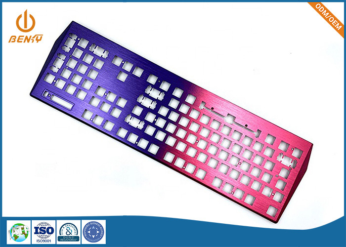 100% 80% 60% Key Weight ทองเหลืองอลูมิเนียมเครื่องกล CNC Keyboard Case Custom