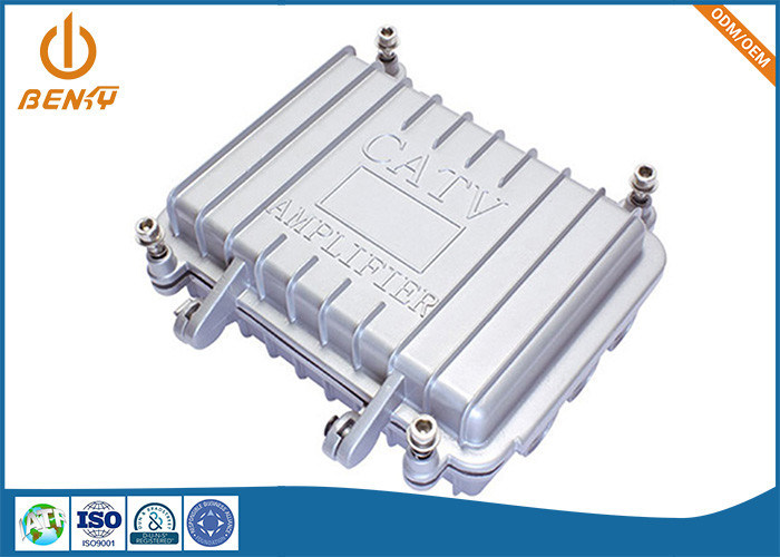 ISO TS16949 Telecom Heat Sink Parts อลูมิเนียมฉีดขึ้นรูป
