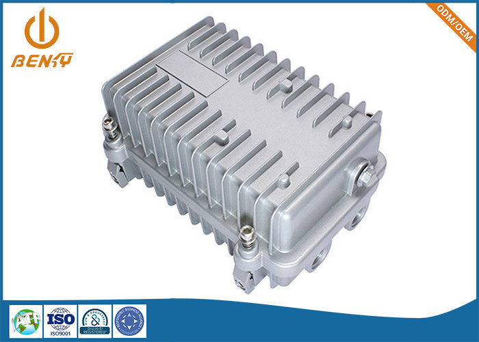 ISO TS16949 Telecom Heat Sink Parts อลูมิเนียมฉีดขึ้นรูป
